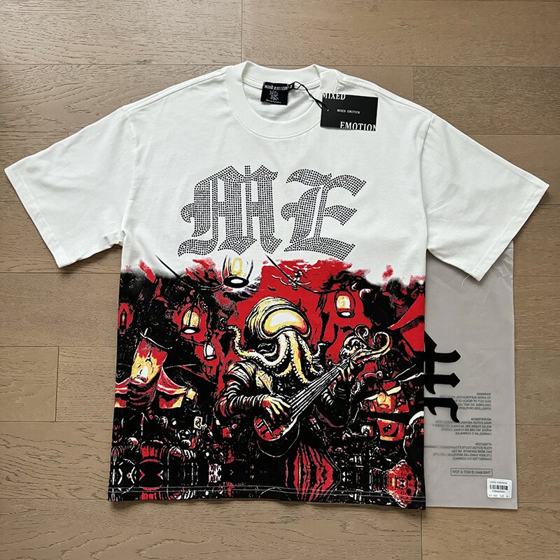Mixed Emotion Angel Rhinestone Graphic Tee