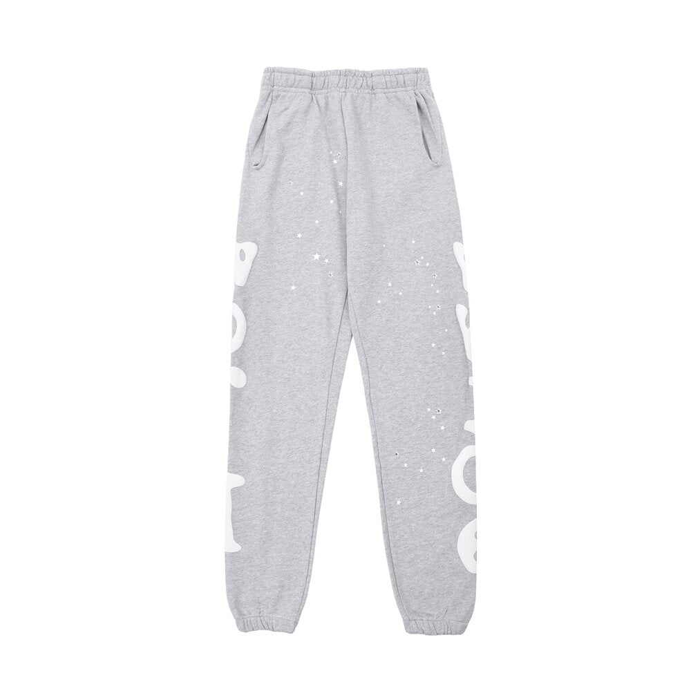 Sp5der Foam Print High Street Fleece Sweatpants