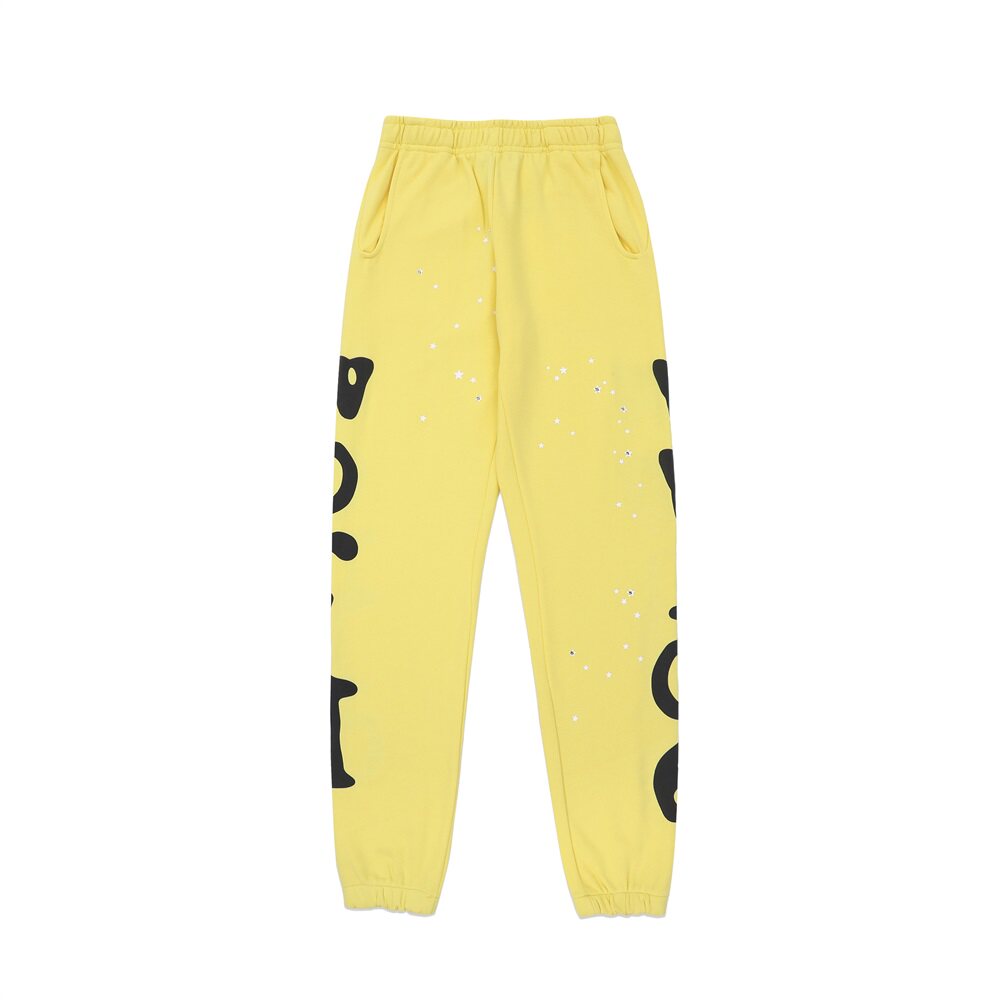 Sp5der Foam Print High Street Fleece Sweatpants