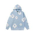 Denim Tears Cotton Flower Foam Print Hoodie
