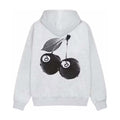 Stussy Cherries Hoodie Grey