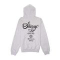 Stussy World Tour Hoodie Grey