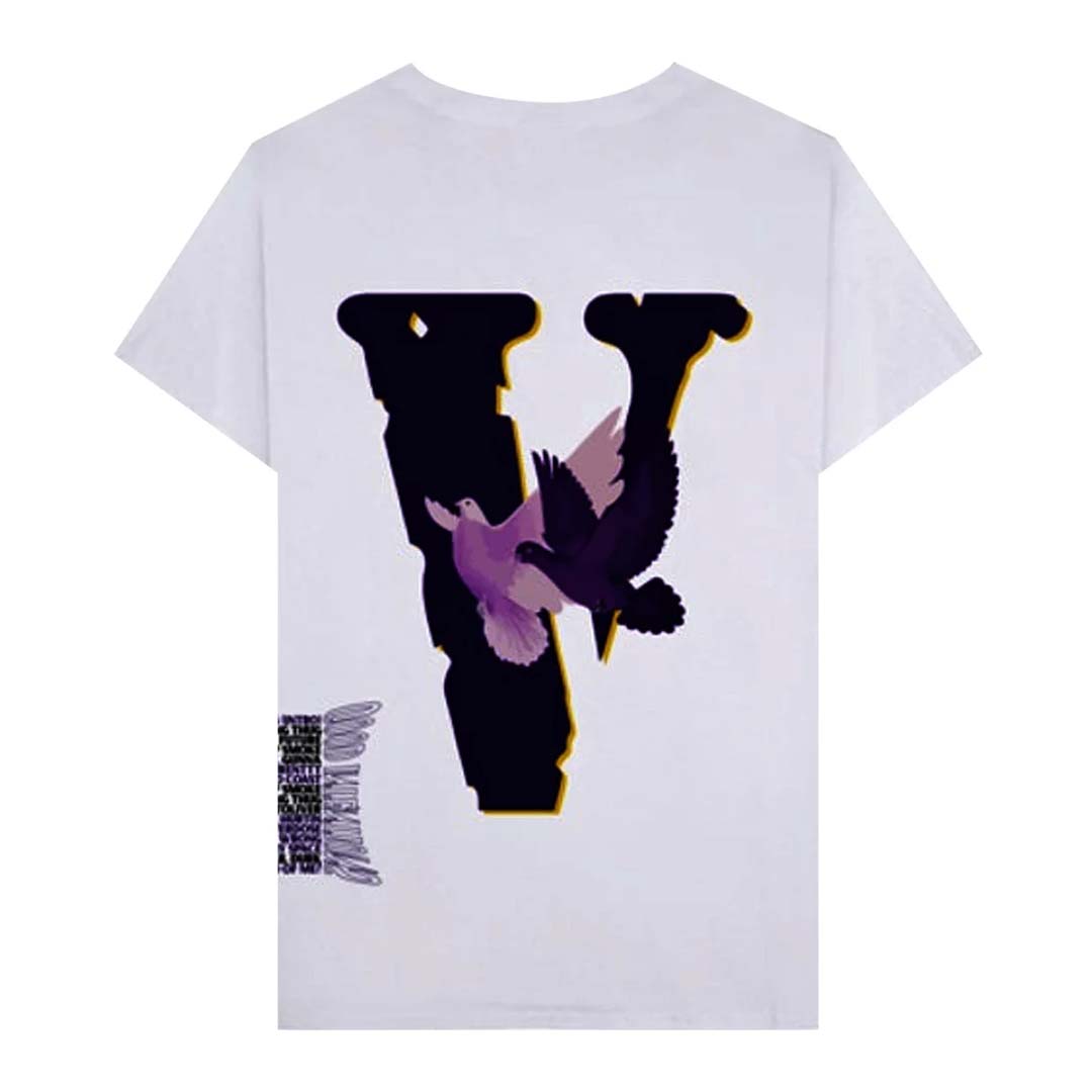 Vlone x Nav Doves Good Intentions Tee 'White'