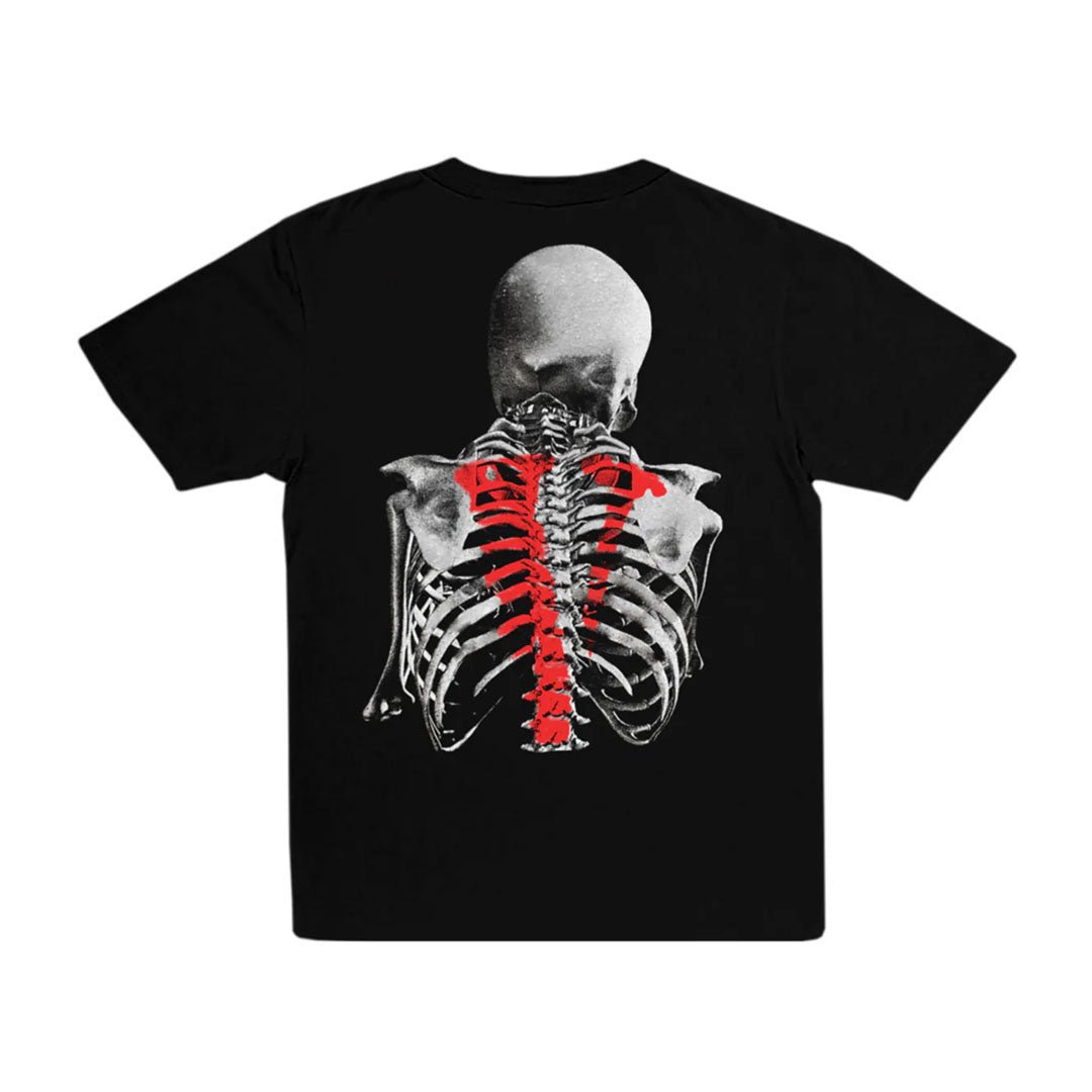 Vlone x Never Broke Again Bones Tee Black