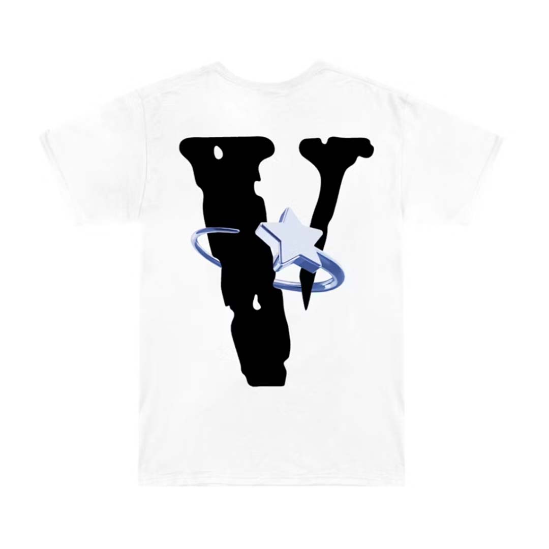Vlone x Pop Smoke Halo Tee White