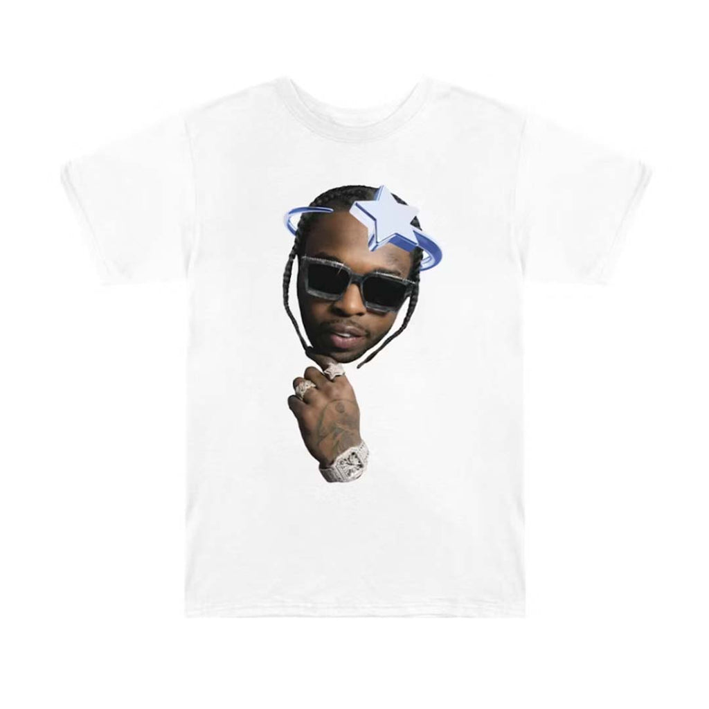 Vlone x Pop Smoke Halo Tee White